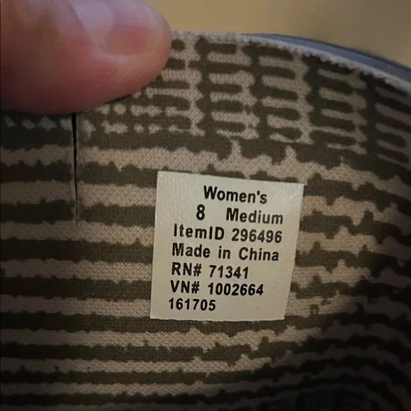 L.L. Bean women’s Gray Wellie Boots size 8 - Picture 3 of 4